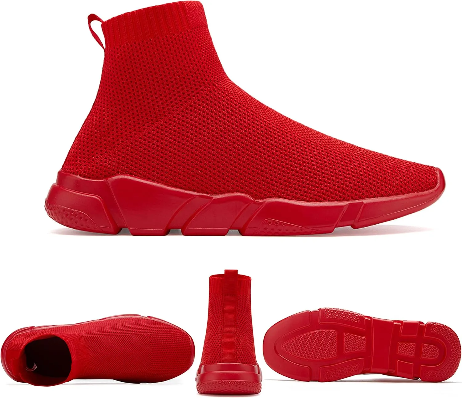 Women's Slip On Socks Sneakers Walking Shoes Running Tennis Athletic Gym Workout Non Slip Athletic Fashion Sneakers