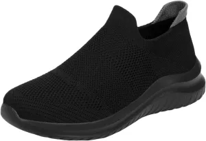 Womens Slip On Walking Shoes Non Slip Running Shoes Running Shoes for Women Mesh Breathable Men's Casual Shoes Dress Sneakers Platform Tennis Shoe Trainers Shoe