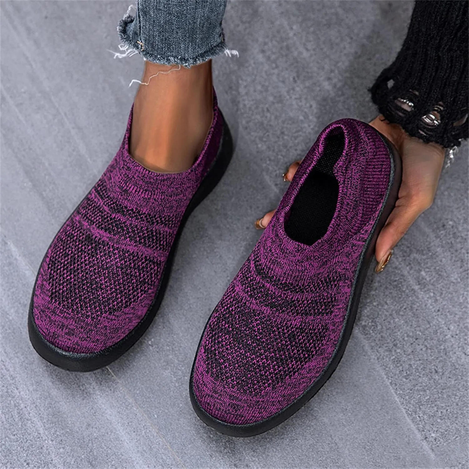 Women's Sneakers Athletic Sport Running Tennis Walking Shoes Tennis Shoes Womens Comfort Casual Tennis Shoes Fashion Sneakers 2025 Slip On Tennis Shoe Loafers Shoe