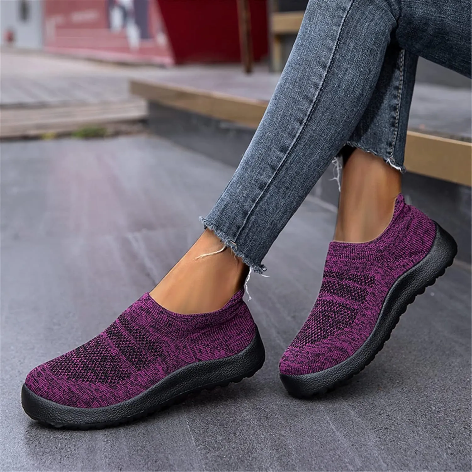 Women's Sneakers Athletic Sport Running Tennis Walking Shoes Tennis Shoes Womens Comfort Casual Tennis Shoes Fashion Sneakers 2025 Slip On Tennis Shoe Loafers Shoe