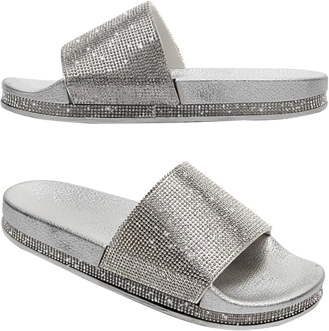 Women's Thick Bottom Sandals Dressy Casual Sandals Stylish Memory Foam Insole Summer Beach Walking Flats Sandals