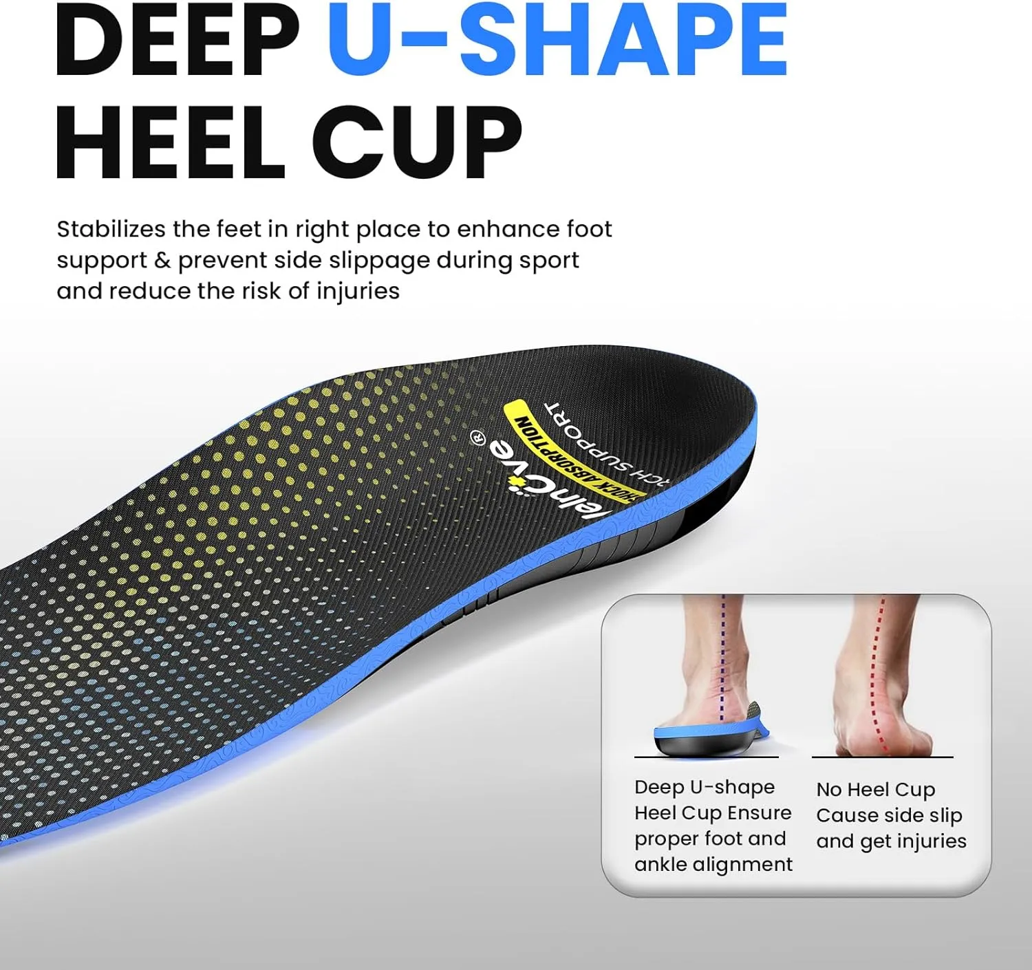 Work Boot Insoles Plantar Fasciitis - Welnove Heavy Duty Inserts for Pain Fatigue Relief, Standing All Day - High Arch Support Shoe Insoles Orthotic for Flat Feet, Achilles Tendonitis, Men Women (XS)