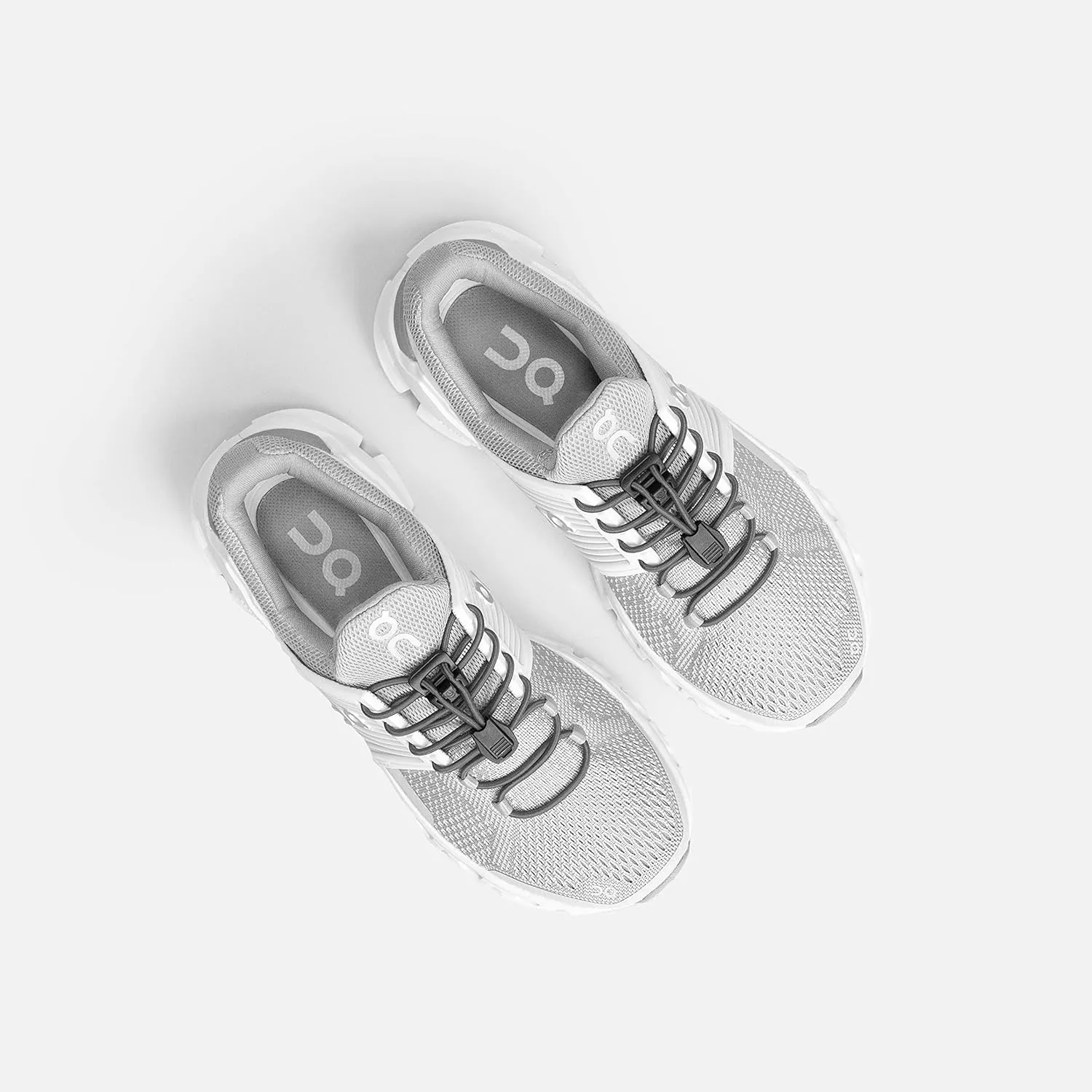 Xpand Round No Tie Shoelaces - Elastic Lacing System - One Size Fits All Adults and Kids Shoes (Pack of 2)
