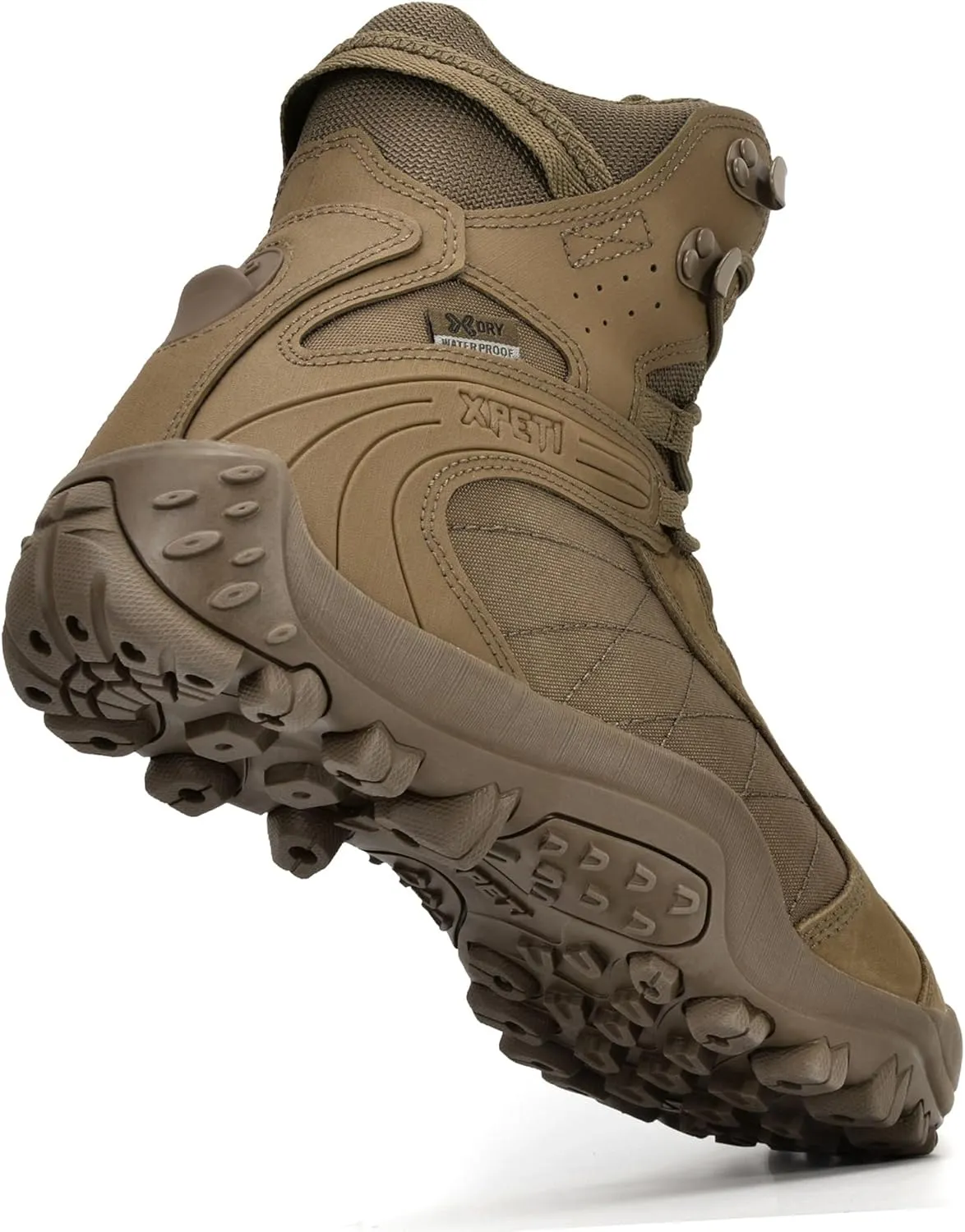 XPETI DUTY Men's Raptor Waterproof Leather Tactical Boots