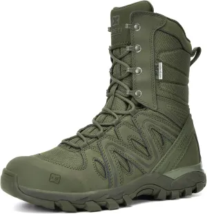 XPETI DUTY Men's X-FORCE 8'' Leather Military Boots Waterproof Tactical Boots