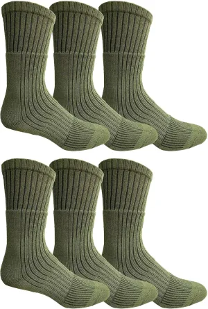 Yacht & Smith Men's Army Socks, Military Grade Socks Size 10-13