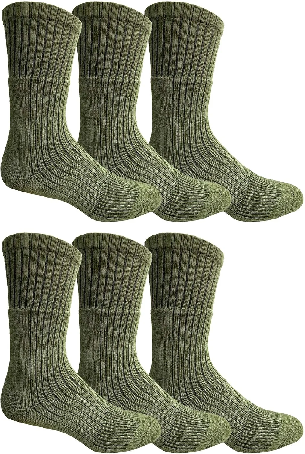 Yacht & Smith Men's Army Socks, Military Grade Socks Size 10-13
