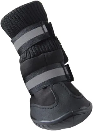 Yardwe Slip Dog Boots Protective Shoes for Dogs XL Black Design for Outdoor Activities for Hiking Running and All Weather Use
