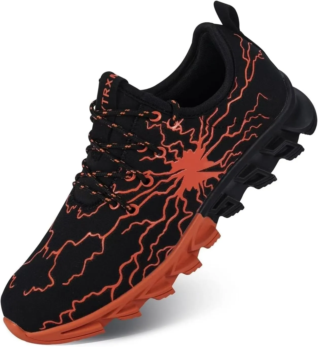 YTRXM Little/Big Boys Running Sneakers Lightweight Slip on Tennis Shoes