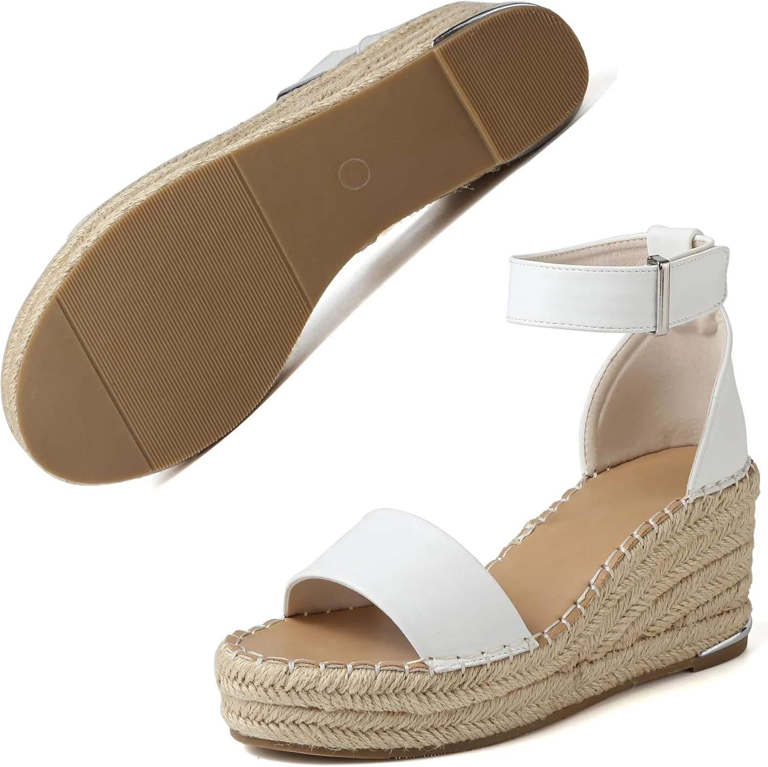 ziitop Espadrille Wedge Sandals for Women